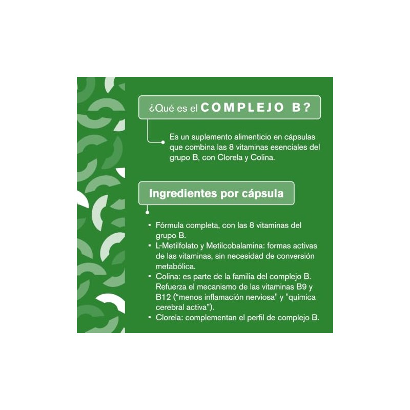 bCb | Complejo B completo | Clorela y Colina