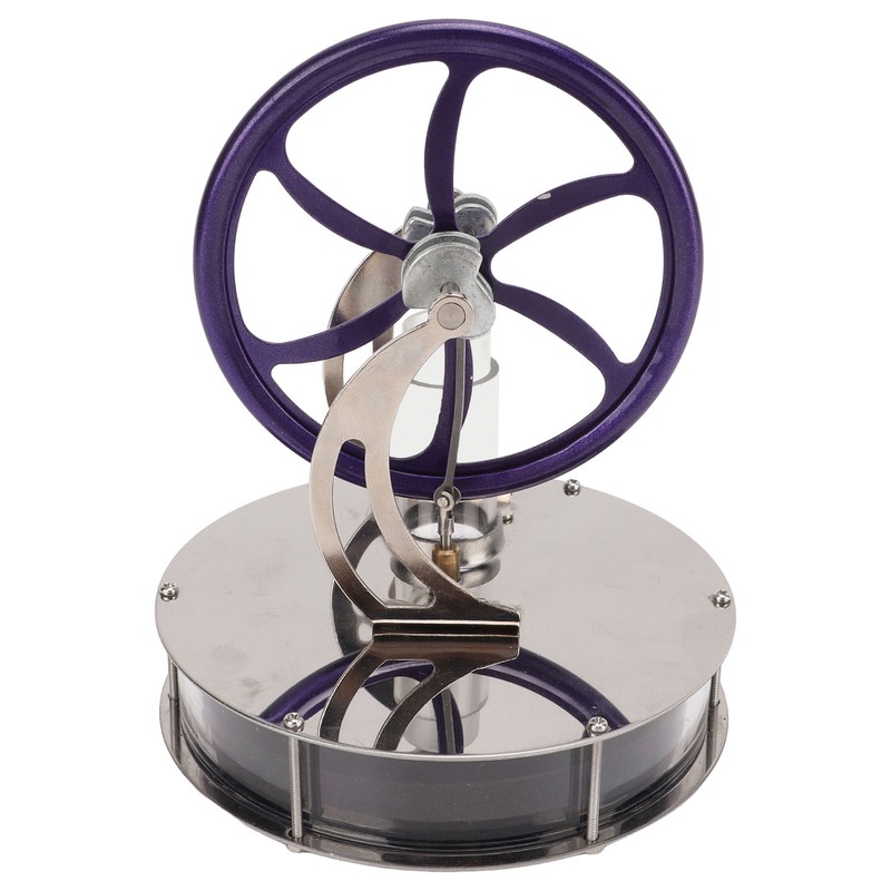 Low Temperature Stirling Engine Model Stainless Steel Base Anti Rust