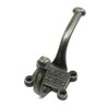 Coat Hook Double 2 Part Retro Peaky Blinders Ant Iron