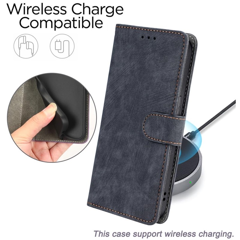 BAILI RFID Blocking Case for Oukitel C58/C58 Pro, Kickstand, Card