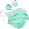 CareMates Soft Disposable 3-Ply Elastic Earloop Patient Mask, Fluid Resistance,