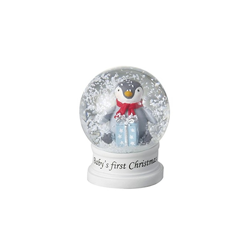 Penguin Snow Globe Baby's First Christmas Decor