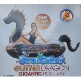 PoolCandy Glitter Dragon Gigantic pool raft