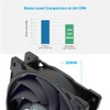 Akasa Alucia SM12, 120 mm PC Fan, 4-Pin PWM Silent