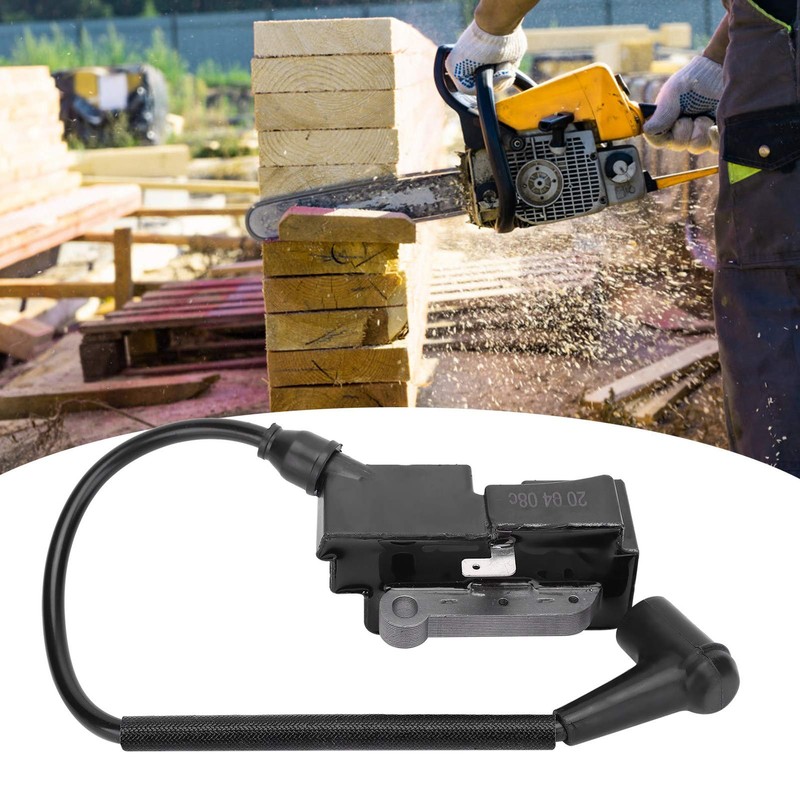 Chainsaw Ignition Coil, ABS Ignition Coil Module Assembly Fit for
