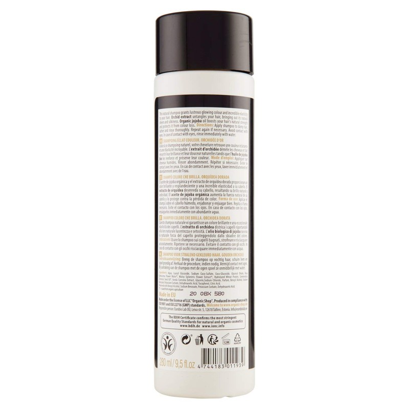 Organic Shop Brilliant Shampoo – Jojoba & Orchid – 330
