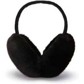BANGDE Fashion Winter Unisex Ear Muffs, Ear Warmers, Foldable, for Adults and Children (Black Ear Warmers)