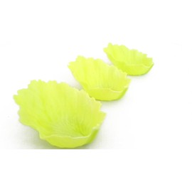 Shinkatec Antibacterial Bento Cup Veggie Cup L Lettuce, 3 Pieces 9 x 8 x Height 5 cm