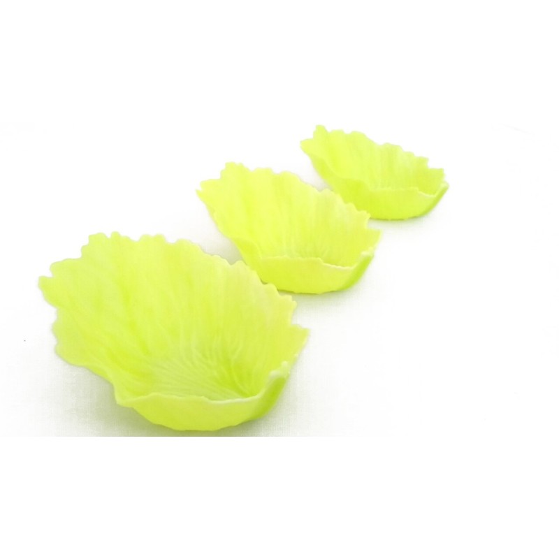 Shinkatec Antibacterial Bento Cup Veggie Cup L Lettuce, 3 Pieces