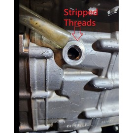 Raptor YFM700 YFM700SE Reducer OIL DRAIN PLUG Bolt AFTER Minor Thread stripped Repair kit