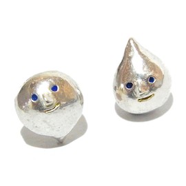 Palnart Poc Earrings, Picho, Water Drops, Cute Accessory, Funny, Unique, Fashionable, Funny, Individual, Novelty Jewelry, Present, Women's, Birthday, Palnartpoc, Brass Silver Stainless Steel