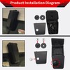 MCMMLDM Rear Window Hinge Liftgate Glass Hinge Set Left &