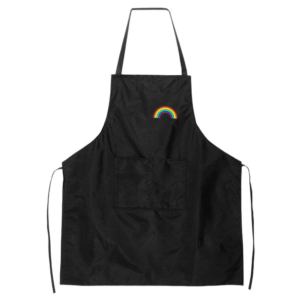 sourcing map Bib Apron 72x65cm Unisex Restaurant Kitchen Cooking Aprons