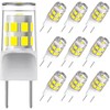 (10Pack)G8 Led Bulbs,T4 3W Replacement for 20-25W Halogen Bulb,Daylight White
