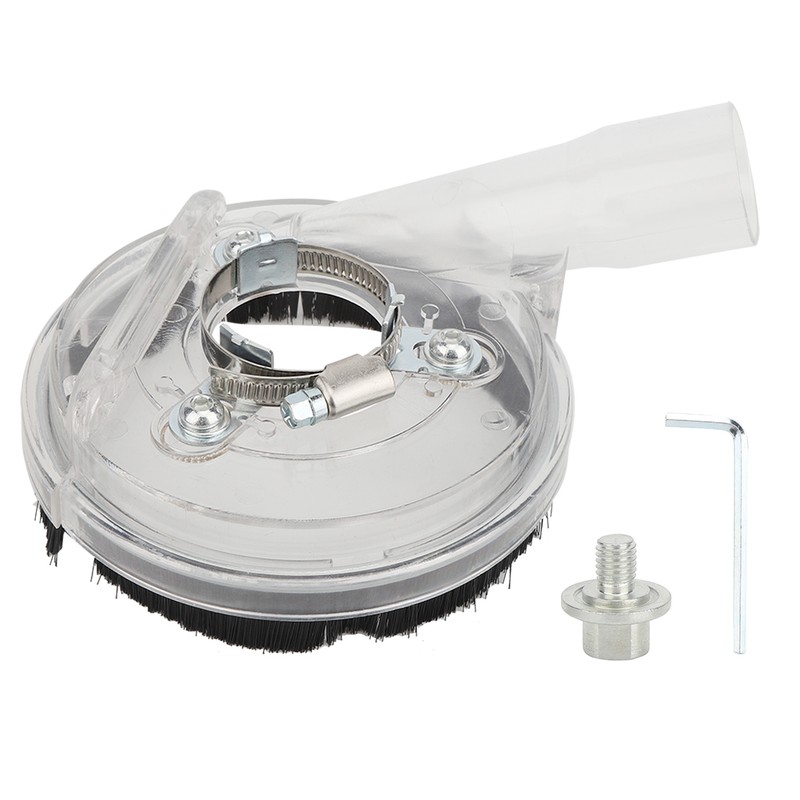 Angle Grinder Accessories Transparent Polycarbonate Grinding Cover with Heightening Pad