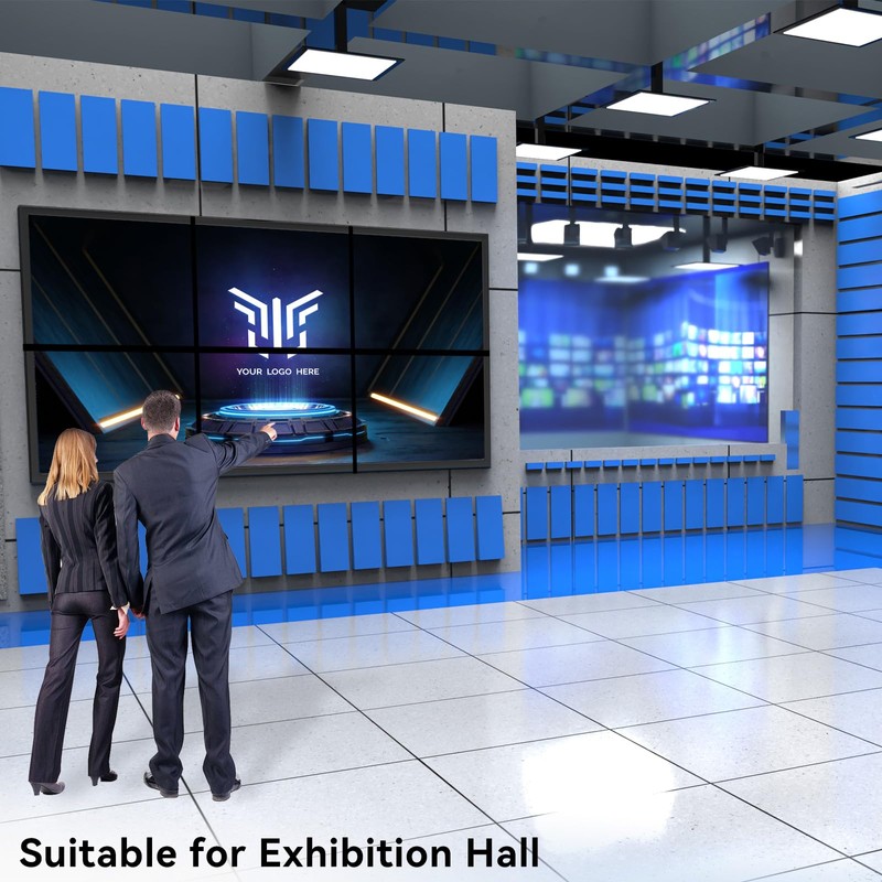 6-Way HDMI Video Wall Controller 2X3 4K@30Hz Input/Output, 14 Display