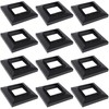 Dynaming Black Mount Base for Solar Post Lights, Fit for