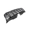 Front Upper Bumper Grille W/Chrome Trim Compatible With 2017-2020 Je-ep