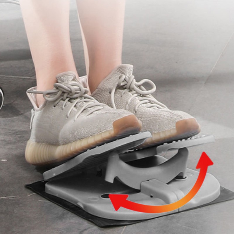 Foot Stepper Machine Reinforced Nylon Mini Stepper Trainer Quiet Folding
