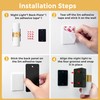 L LOHAS LED Motion Sensor Night Light, Rechargeable Battery Night