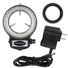 AmScope - 144 LED Ring Light for Stereo Microscopes, Variable