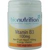 Bio Nutrition Vitamin B3 100mg : Energy and Performance Vitamin