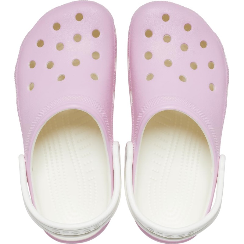 Crocs Classic unisex-child Clog, Flamingo, 33/34 EU