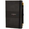 Castelli RQ24/25-464 Medium Lined Ruled Tucson Notebook - Graphite Black