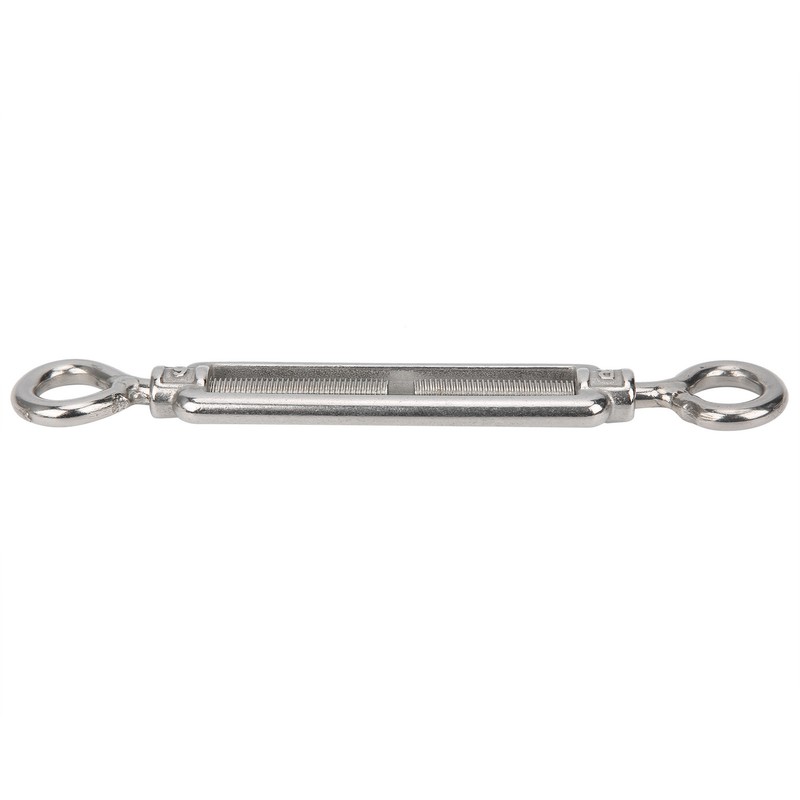 10pcs Eye and Eye Turnbuckle Wire Tensioner Strainer Stainless Steel