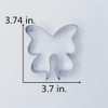 LILIAO Bow Ribbon Cookie Cutter - 3.7 x 3.8 inches