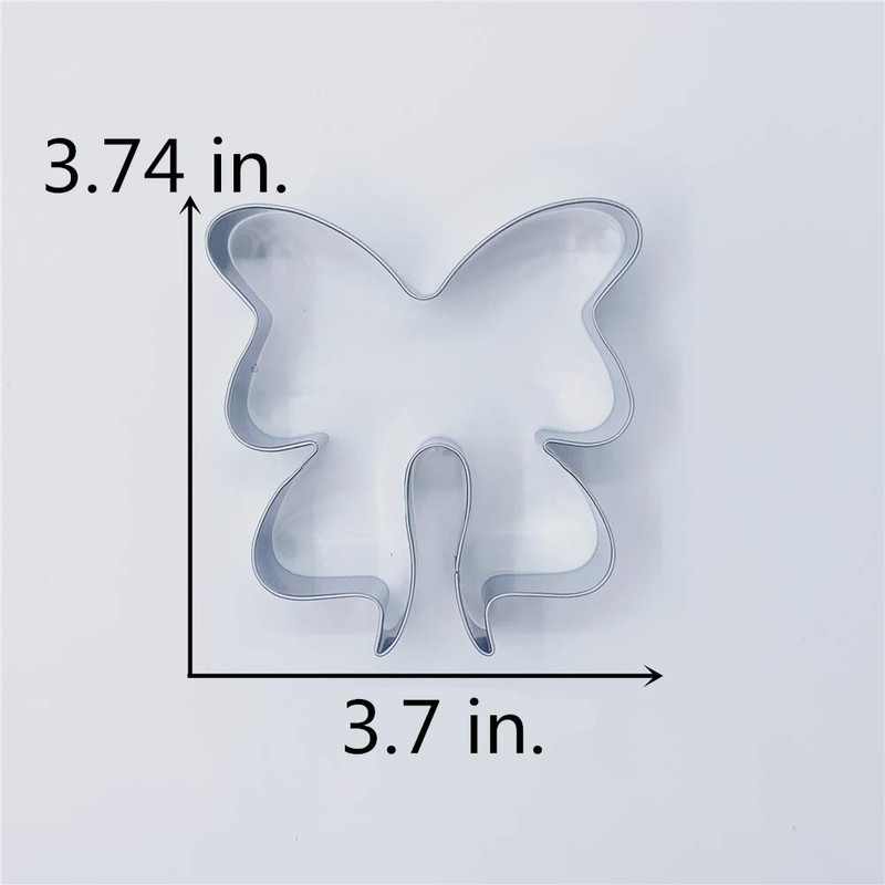 LILIAO Bow Ribbon Cookie Cutter - 3.7 x 3.8 inches