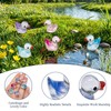 120PCS 15 Colors Resin Gradient Ducks, Mini Duck Figurines DIY