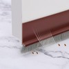 WLHFDC Bürstendichtung Selbstklebend Zugluftstopper für Türen,100cm Zugluftstopper Haustür,Türdichtung Selbstklebend mit