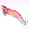 4 pieces shrimp lures, luminous artificial shrimp shape, squid jig