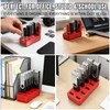TATMOHIK USB Flash Drive Organizer for Desktop, Space-Saving Design Square