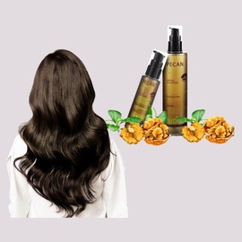 프프유 곱슬머리에센스 반곱슬헤어 끈적임없는 손상모 복구 큐티클, 55ml, 1개 P Puyu Curly Hair Essence for Wavy Hair, Non-sticky Damage Repair Cuticle, 55ml, 1 Piece