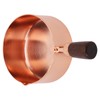 Sauce Pan Wooden Handle Rose Gold Stainless Steel Sauce Pot