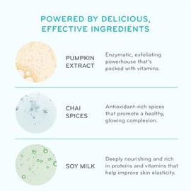 pūrlisse Bálsamo Limpiador Pumpkin Chai Latte De Purlisse: Limpiador Facial Hidratante Enriquecido Con Calabaza, Chai Y Leche De Soja; Bálsamo Desmaqu