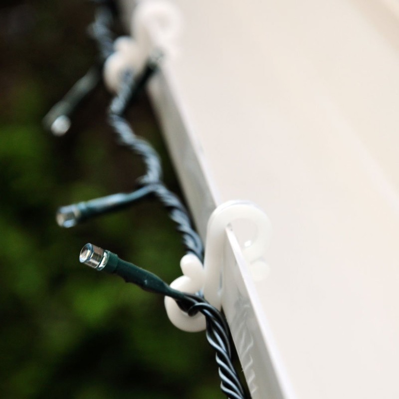 S4U Gutter Hooks, Gutter Hook Multi Pack for Securing Lights