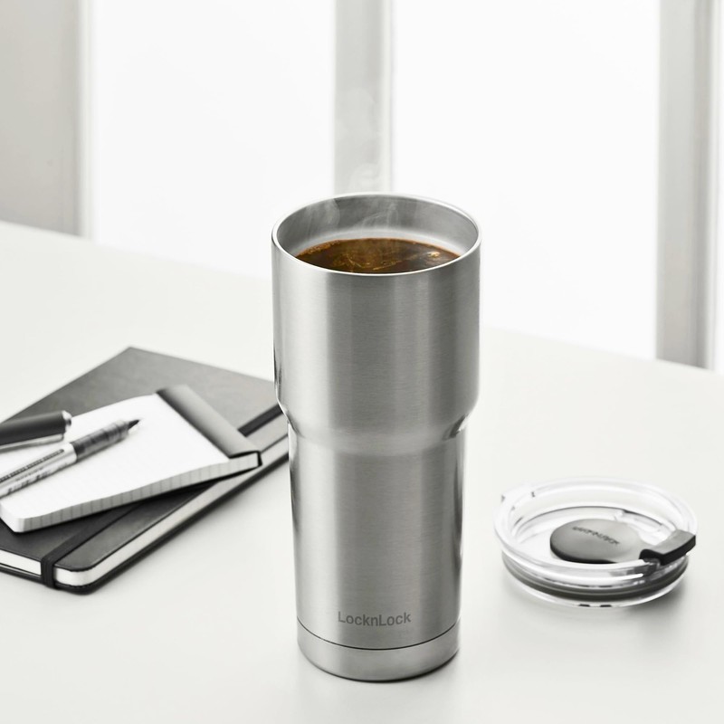 Starfrit LocknLock Double Wall Insulated Tumbler – Stainless Steel -