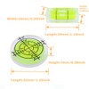 LAIESYA 8Pcs Small Bubble Spirit Level Mini Square Levels Measuring