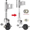Homhoo Spring Loaded Gate Casters 3” Heavy Duty Gate Caster