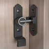 LISHAN 90 Degree Sliding Door Latch, Replaceable Patio Door Handle