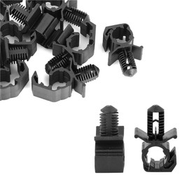Hihaha 22.8mm Wiring Harness Retainer Clip for Car Plastic /10pcs