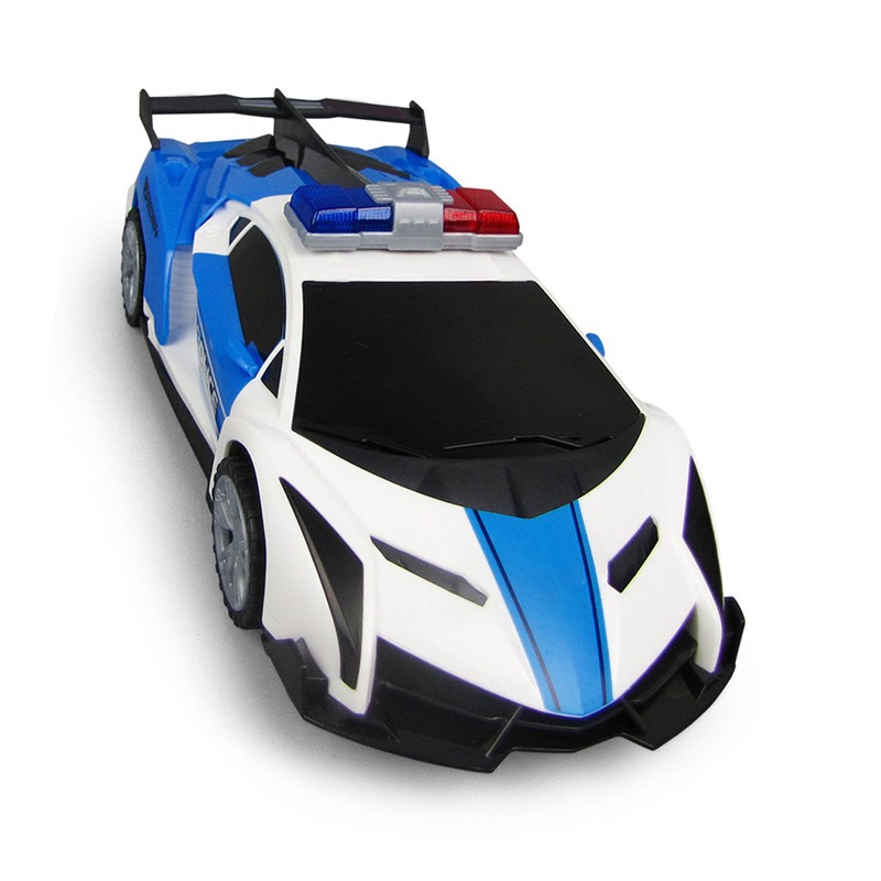 Policed Car with Colorful Light Sounds 360 Speed Drifting Policed