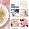 MANJIAMEI 50 Pcs Cross Paper Clips, 34mm Christian Paperclips Metal