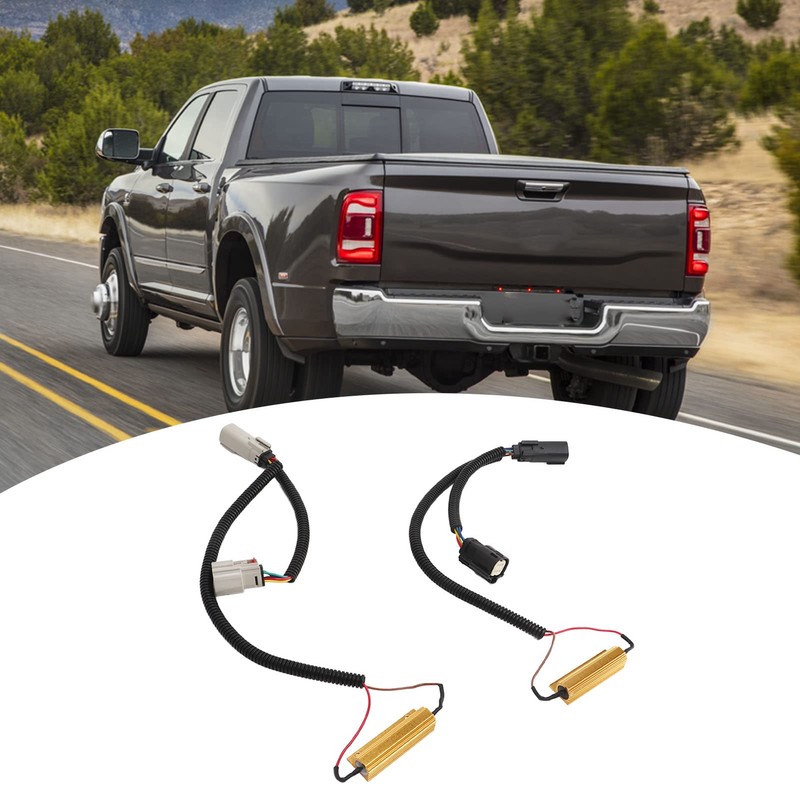 LOCADENCE 2Pcs Tail Light Conversion Harness, LED Harness Wiring Connector