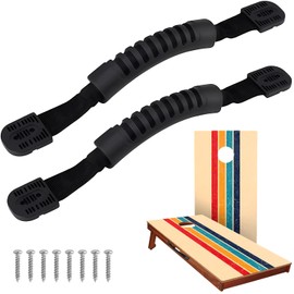 stufool 2 Pcs Cornhole Handles, Corn Hole Handles, Cornhole Board Handles with Hardware