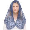 Ammmscaf Mantilla Velo de iglesia capilla para el domingo latino,