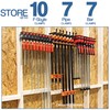 Fulton Woodworking Tools Modular Clamp Rack Assortment with 1 Each
